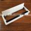 Soft-closing office desk cable outlet cover