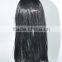 Full lace Black Synthetic long silk wig for party female festival wig N303