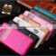 New products in 2015 on China market fashion leather case for iphone 6/for iphone 5 with waterproof smart magnetic Cover