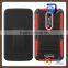 2015 New Modle Heavy duty shockproof armor case 3 in 1 combo belt case For Motorola X3 factory price