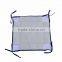 colorful square handmade 100% cotton bread basket for home decoration