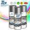 2015 High Quality Rainbow Fine Chemical Brand 7CF 400ml Acrylic Fast Dry chrome aerosol spray paint