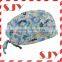 Flower Printed Women's and Men's Doctor Hat Wholesale Unisex Scrub Hat
