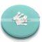 Homestar Customized crown PU compact mirror with magnet closure with compact miror