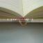 high quality office and promotional supply A5 leather noebook