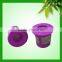 Biodegradable reusable coffee filter for Keurig with pernament solo k cup