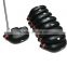 9pcs Black Golf Rubber Iron Cover Head Covers with Rope~ Headcover for Any Iron Club