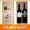 High Quality Customized China Manufacturer French Kressmann 3 Wine Bottles Gift Packaging Box (ZDW13-W025)