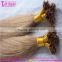 Wholesale price u tip hair extension high end quality nail tip hair extensions new arrival u tip hair