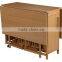 modern extendable dining table