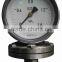 Magnetic assistant electric contact pressure gauge