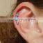 Surgical stainless steel jewelry tragus piercing earring plugs stud ear cartilage earrings jewelry fashion earrings