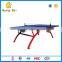 Interenational Standard Indoor movable Table Tennis Table