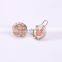 Princess Girls Round Ball Women Clip on Earrings