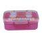 Plastic one layer breakfast lunch box
