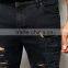 Super Skinny Fit Distressed denim man jeans pant with Rip Knee (LOTA041)
