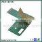 Metal dome adhesive circuit membrane keypad with sheiding layer