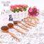 Best Seller High Grade Wholesale Foundation Rose Gold Oval Makeup Brush Set
