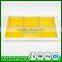 Top quality 6PCS comb honey cassette with foundation in plastic bee frame