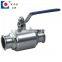 stainless steel manual food grade ball valve