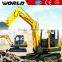 long reach 6 ton hydraulic chain drive excavator machine for sale