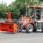 New Everun ER08 800kg CE Schneeraeumung Hoflader for Farm mit Schneeschaufel/Schneeschild/Schneepflug