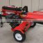 40Ton Horizontal And Vertical Mobile Gasoline Hydraulic Log Splitter With CE approval