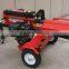 Hot selling 30-45 ton Gasoline engine horizontal and vertical used gas log splitters