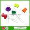 Free sample, hot selling Christmas silicone fruit fork