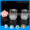 2016 new popular bar glass transparent flashing led light cup /hard plastic cup/ lucency plastic cup