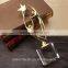 Golden Dancing Star Trophy With Crystal Base Trophy