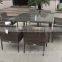 9pcs dining set.