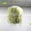 GNW FLW1603001-7FT large artificial hanging flower halo for wedding backdrop