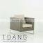 Coronado Wicker Chair with Stainless Steel Base - Contemporary Wicker Sofa Set