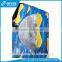 Plastic large transparent protective eye glasses