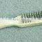 high quality galvanized steel wire brush with wooden handle plastic handle