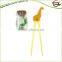 Low Price Purchase Giraffe Yellow Chopstick For Kid