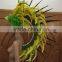 Professional yellow green Brazil carnival feather headpiece YW646