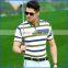 golf shirt most popular items flat knit stripe t-shirt