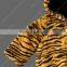 Cute Tiger Design Children Kids Pattern Fur Coats Faux Fur