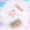 toddler valentines boutique clothing ,gold polka dot baby outfits for 0-3years