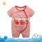 SR-283G newborn baby girl clothes images infant clothing cotton baby romper for summer