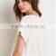 2015 Hot Sale Women Wear Knit Crop Top Loose Top