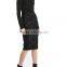 2017 OEM Spring Bandage Studded Figure-hugging Pencil Skirt