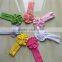 YJ-055 Cute big butterfly Candy color Girl Kids Bow baby headband