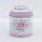 Cylindrical candy tin box packing spot baking cookies box tinplate tea pots