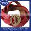 Trend all-match Fashion Manufacturer Red PU Leather Belt for Women