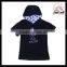 2016 yawoo fancy black short sleeve soccer embroidery patterns and letters latest design girls top