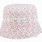 fashion embroidered cotton bucket hat