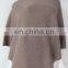 popular style many designs sweater pattern cashmere cable ponchos wholesale